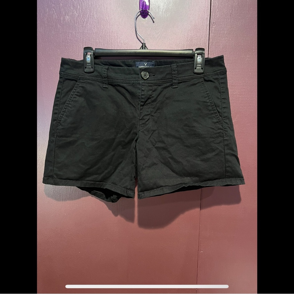 American Eagle Stretch Midi Shorts